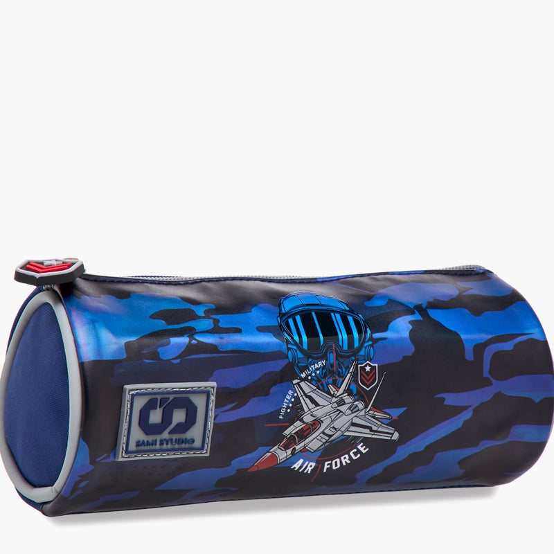 sami_studio Air Force Print Pencil Pouch for Boys - Image 4